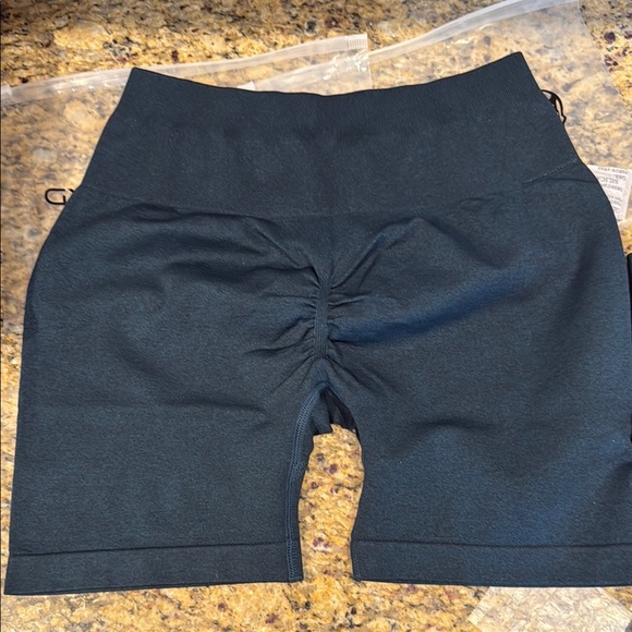 Black and Red GymReaper shorts - Picture 3 of 6